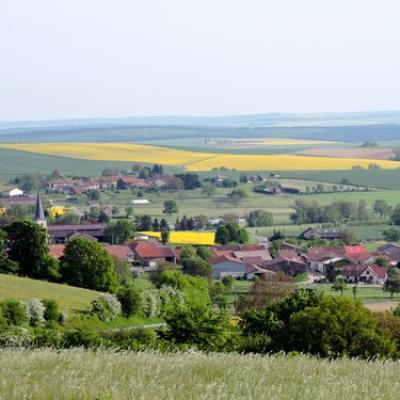 Vue de Bethelainville par la Capitaine (D200)