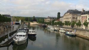 Les quais de la Meuse à Verdun